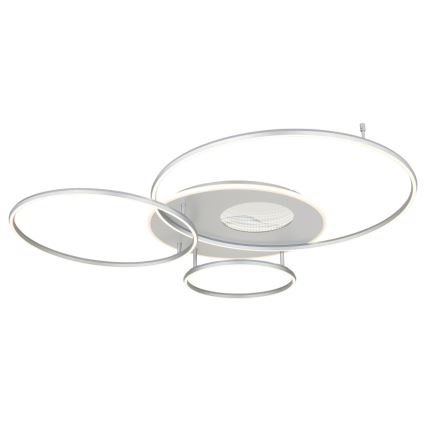 Globo - LED Zatemnitvena stropna svetilka LED/70W/230V 2700-6500K mat krom + Daljinski upravljalnik