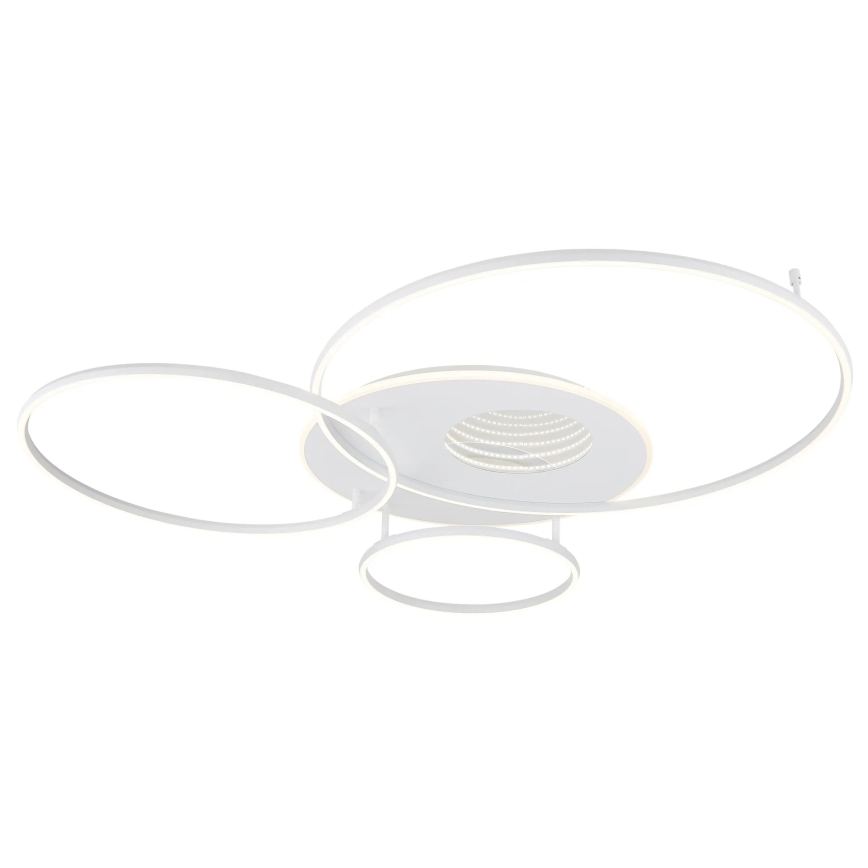 Globo - LED zatemnljivo stropno svetilo LED/70W/230V 2700-6500K 105x26,5 cm bela + daljinski upravljalnik