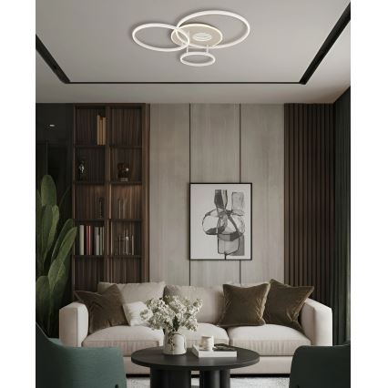 Globo - LED zatemnjiva stropna svetilka LED/40W/230V 2700-6500K 70x80,7 cm + daljinski upravljalnik