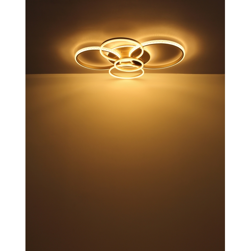 Globo - LED Stropna svetilka LED/70W/230V 3000K 88x110 cm bež