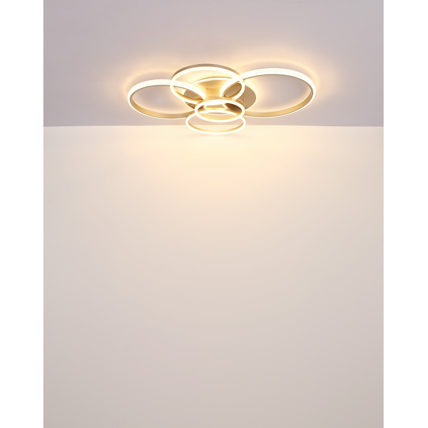 Globo - LED Stropna svetilka LED/70W/230V 3000K 88x110 cm bež