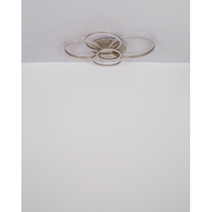 Globo - LED Stropna svetilka LED/70W/230V 3000K 88x110 cm bež