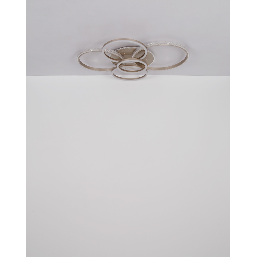 Globo - LED Stropna svetilka LED/70W/230V 3000K 88x110 cm bež