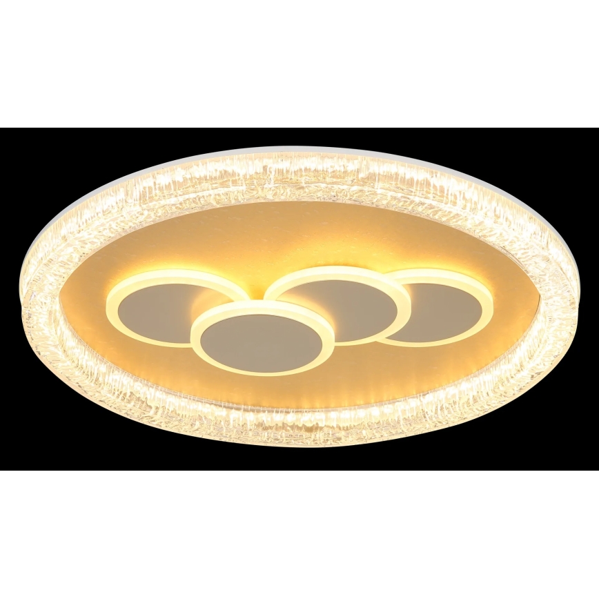 Globo - LED stropna svetilka LED/40W/230V 3000K premer 49,5 cm zlata