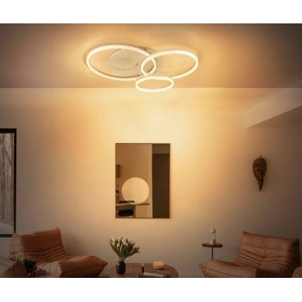 Globo - stropno LED svetilo LED/40W/230V 3000K 78x60 cm bež