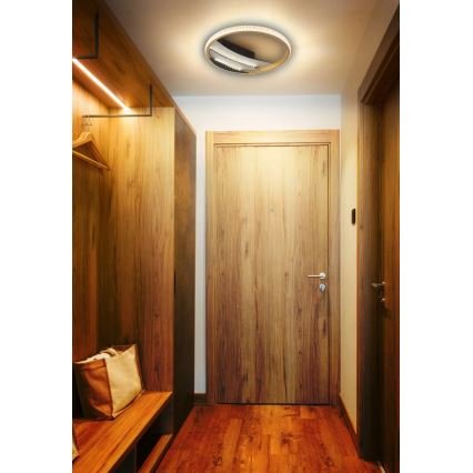 Globo - LED stropna svetilka, 12W/230V, 3000/4000/6000K, premer 29,5 cm, zlata