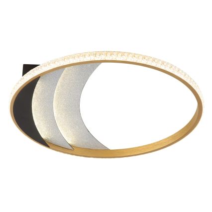 Globo - LED stropna svetilka LED/24W/230V 3000/4000/6000K, premer 41 cm, zlata