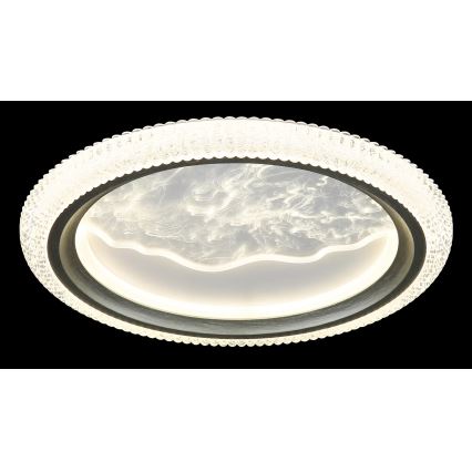 Globo - LED stropna svetilka LED/28W/230V 3000/4200/6000K premer 39,5 cm srebrna