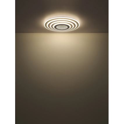 Globo - zatemnjiva LED stropna svetilka LED/60W/230V 2700-6500K Wi-Fi Tuya premer 70 cm + daljinski upravljalnik