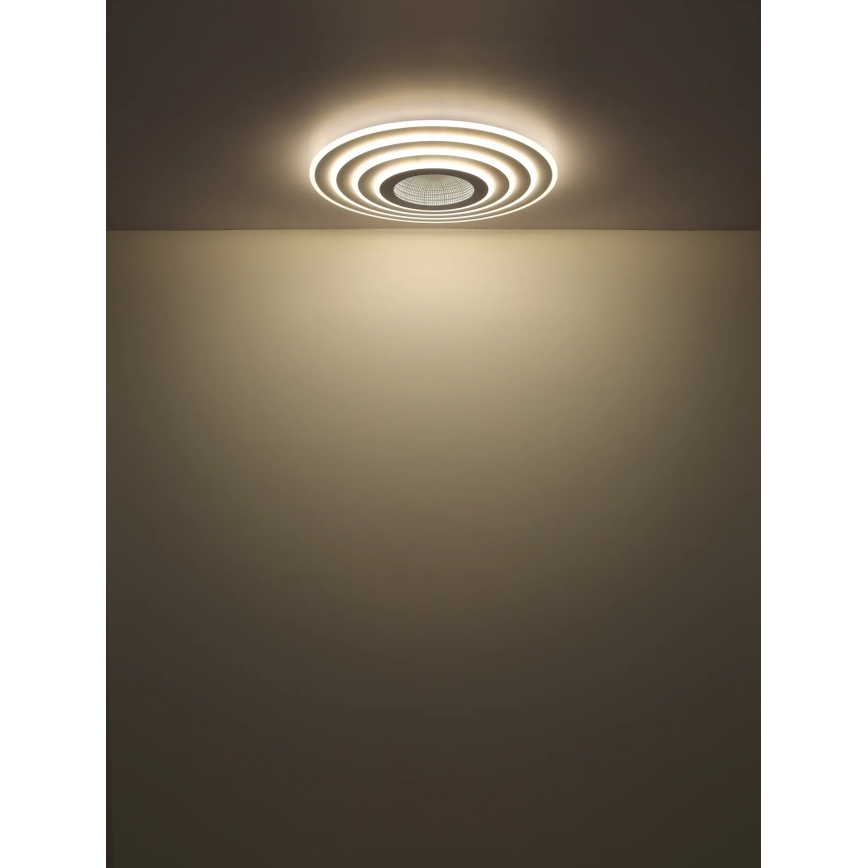 Globo - zatemnjiva LED stropna svetilka LED/60W/230V 2700-6500K Wi-Fi Tuya premer 70 cm + daljinski upravljalnik