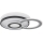 Globo 48552D4 - LED stropna svetilka BRIENNA LED/40W/230V 43x52 cm bela/siva