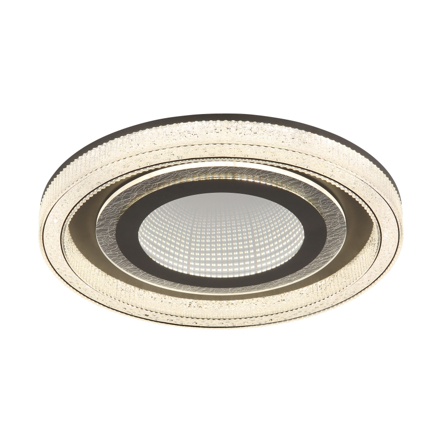 Globo - LED Zatemnitvena stropna svetilka LED/48W/230V 2700-6000K pr. 48 cm antracit + Daljinski upravljalnik