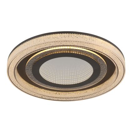 Globo - LED Zatemnitvena stropna svetilka LED/48W/230V 2700-6000K pr. 48 cm antracit + Daljinski upravljalnik