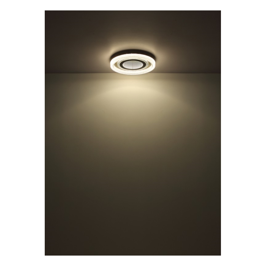 Globo - LED Zatemnitvena stropna svetilka LED/48W/230V 2700-6000K pr. 48 cm antracit + Daljinski upravljalnik