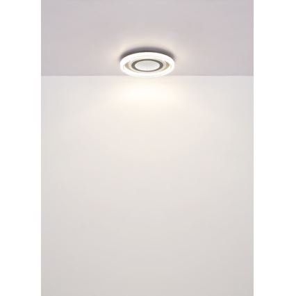 Globo - LED Zatemnitvena stropna svetilka LED/48W/230V 2700-6000K pr. 48 cm antracit + Daljinski upravljalnik