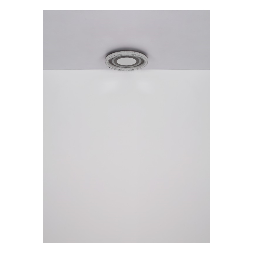 Globo - LED Zatemnitvena stropna svetilka LED/48W/230V 2700-6000K pr. 48 cm antracit + Daljinski upravljalnik