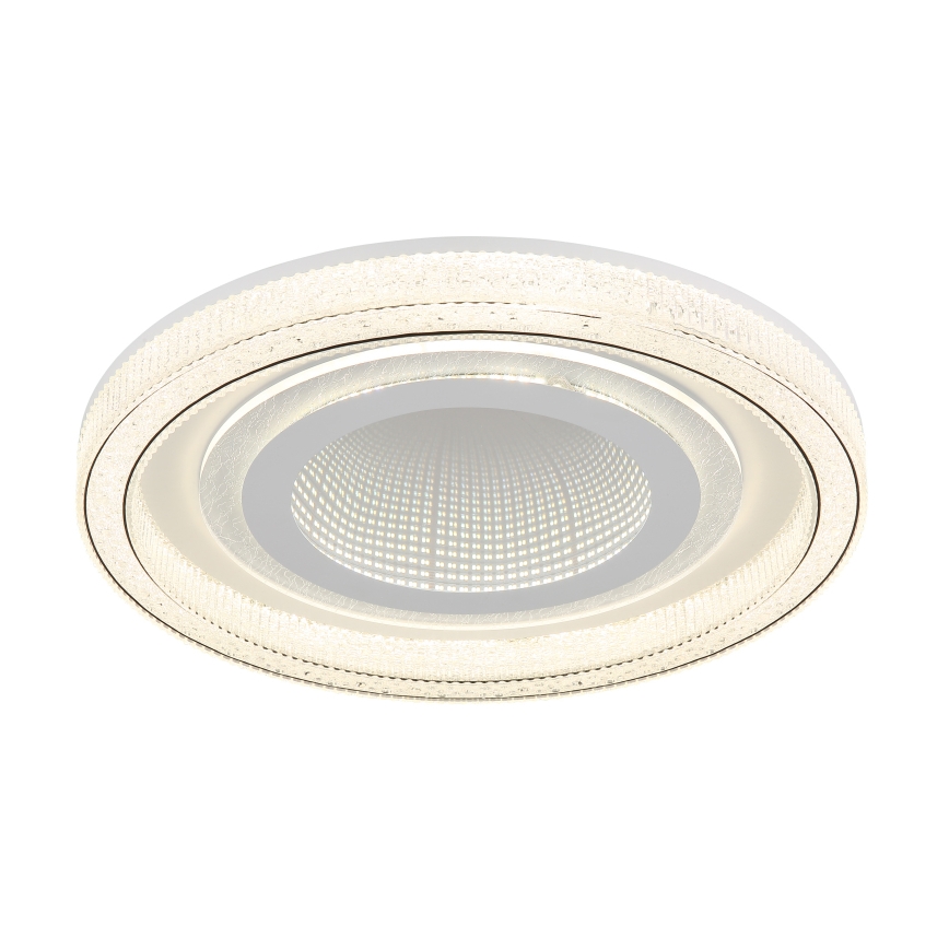 Globo - LED Zatemnitvena stropna svetilka LED/48W/230V 2700-6000K pr. 48 cm bela + Daljinski upravljalnik
