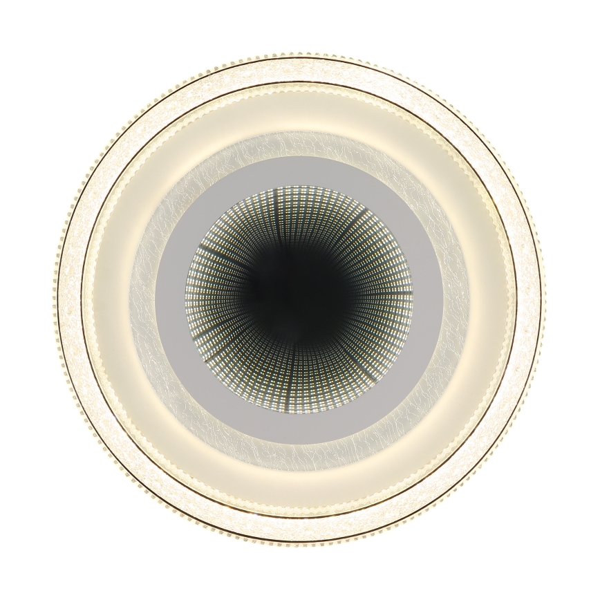 Globo - LED Zatemnitvena stropna svetilka LED/48W/230V 2700-6000K pr. 48 cm bela + Daljinski upravljalnik