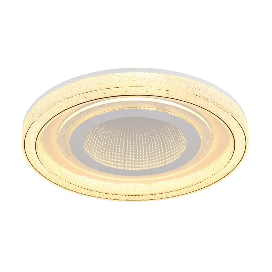 Globo - LED Zatemnitvena stropna svetilka LED/48W/230V 2700-6000K pr. 48 cm bela + Daljinski upravljalnik