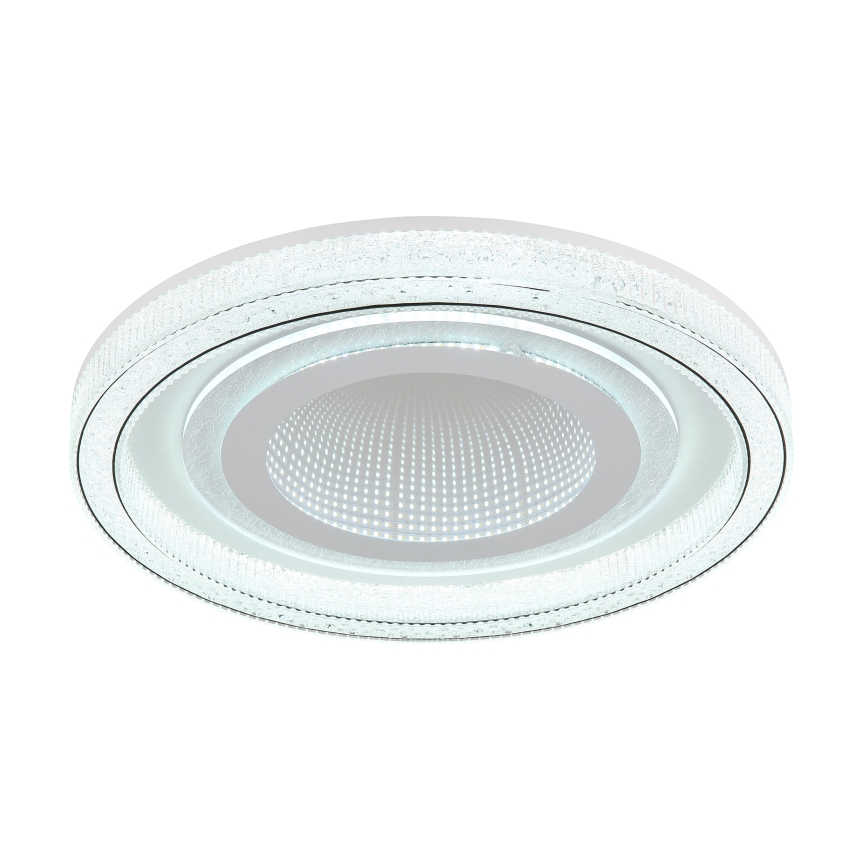Globo - LED Zatemnitvena stropna svetilka LED/48W/230V 2700-6000K pr. 48 cm bela + Daljinski upravljalnik