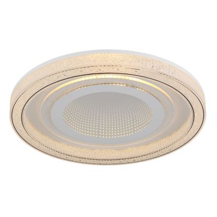 Globo - LED Zatemnitvena stropna svetilka LED/48W/230V 2700-6000K pr. 48 cm bela + Daljinski upravljalnik