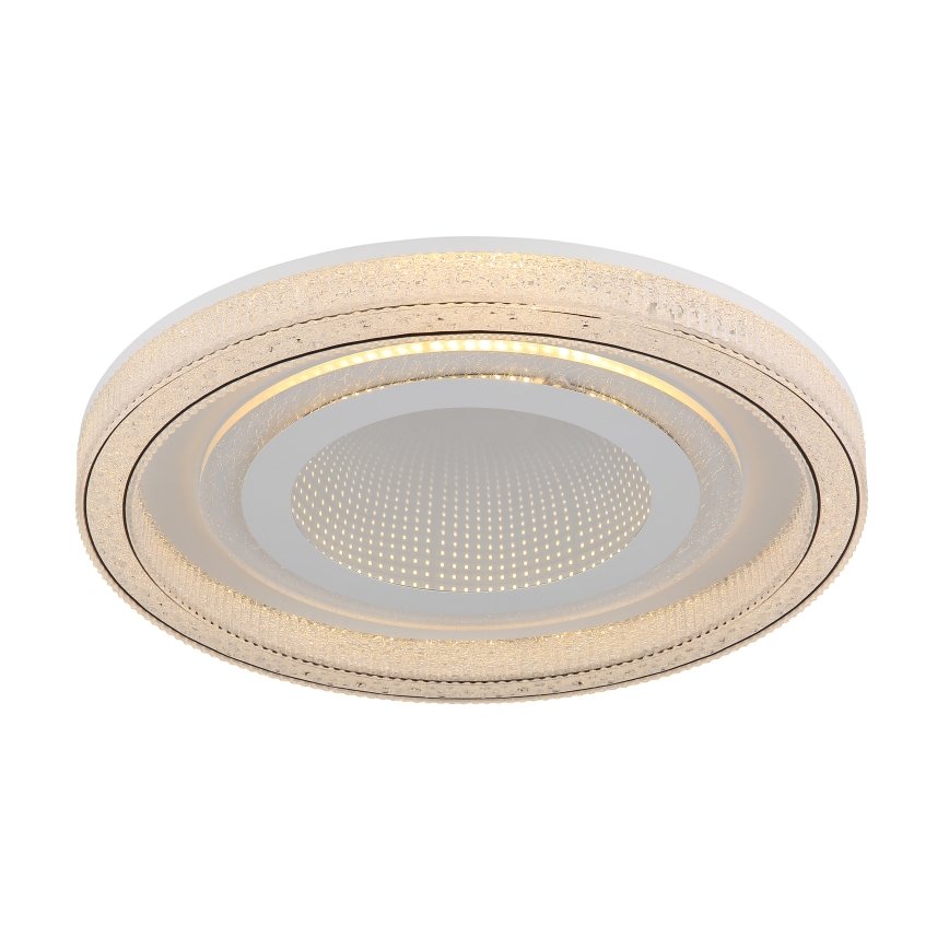 Globo - LED Zatemnitvena stropna svetilka LED/48W/230V 2700-6000K pr. 48 cm bela + Daljinski upravljalnik