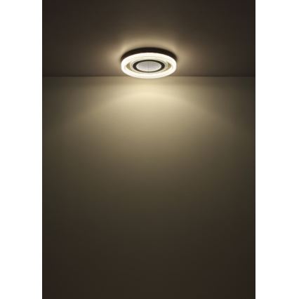 Globo - LED Zatemnitvena stropna svetilka LED/48W/230V 2700-6000K pr. 48 cm bela + Daljinski upravljalnik