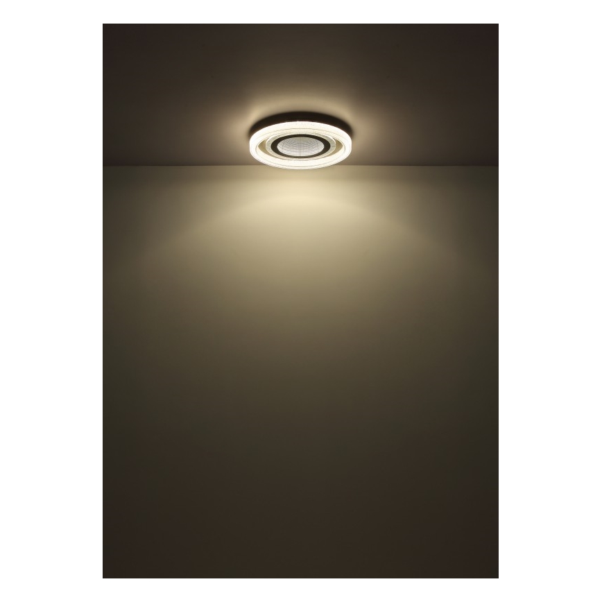 Globo - LED Zatemnitvena stropna svetilka LED/48W/230V 2700-6000K pr. 48 cm bela + Daljinski upravljalnik