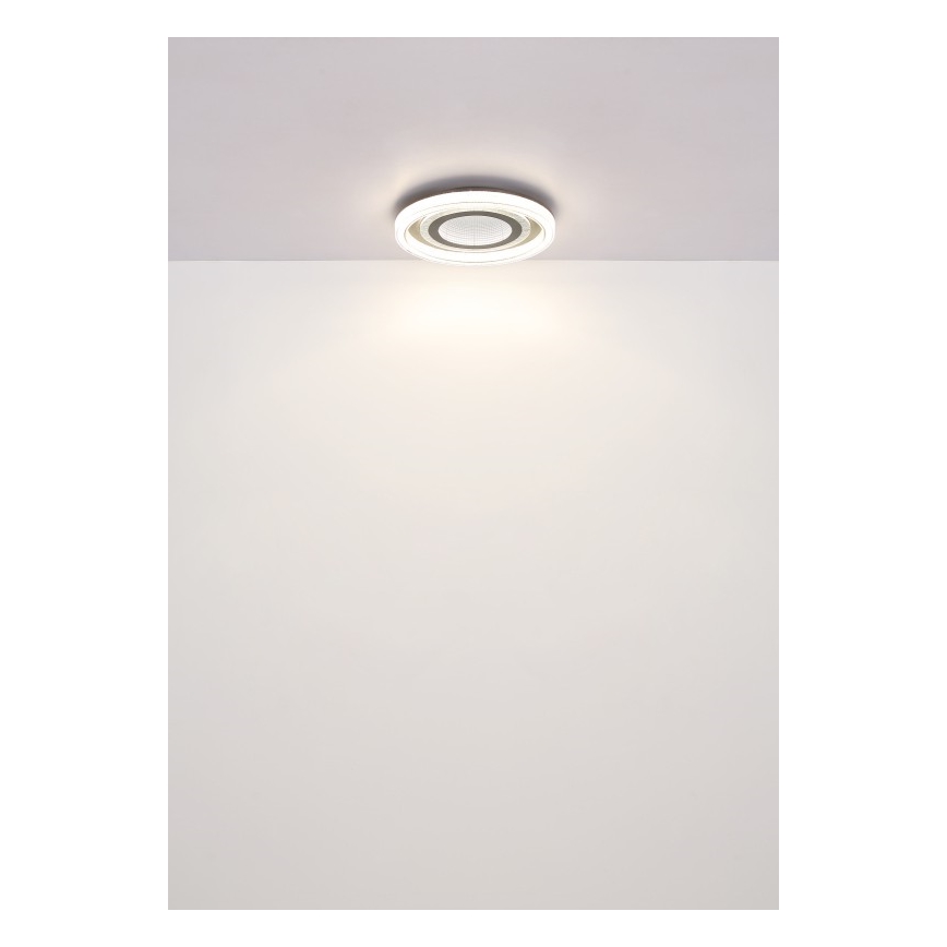 Globo - LED Zatemnitvena stropna svetilka LED/48W/230V 2700-6000K pr. 48 cm bela + Daljinski upravljalnik