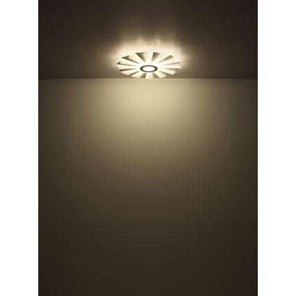 Globo - LED Zatemnitvena stropna svetilka LED/58W/230V 2700-6000K pr. 50 cm bela + Daljinski upravljalnik