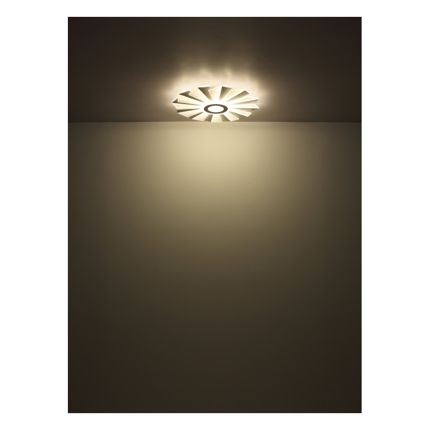 Globo - LED Zatemnitvena stropna svetilka LED/58W/230V 2700-6000K pr. 50 cm bela + Daljinski upravljalnik