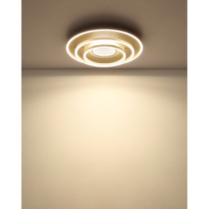Globo - LED stropno svetilo LED/40W/230V 3000/4000/6000K, premer 51 cm, bež