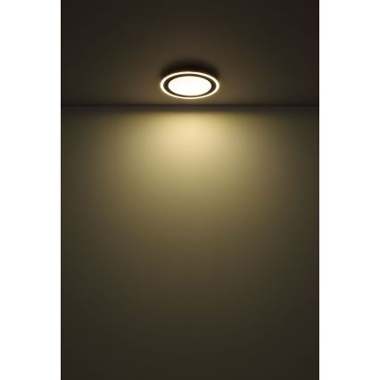 Globo - LED Stropna svetilka LED/24W/230V 4000K pr. 34 cm črna