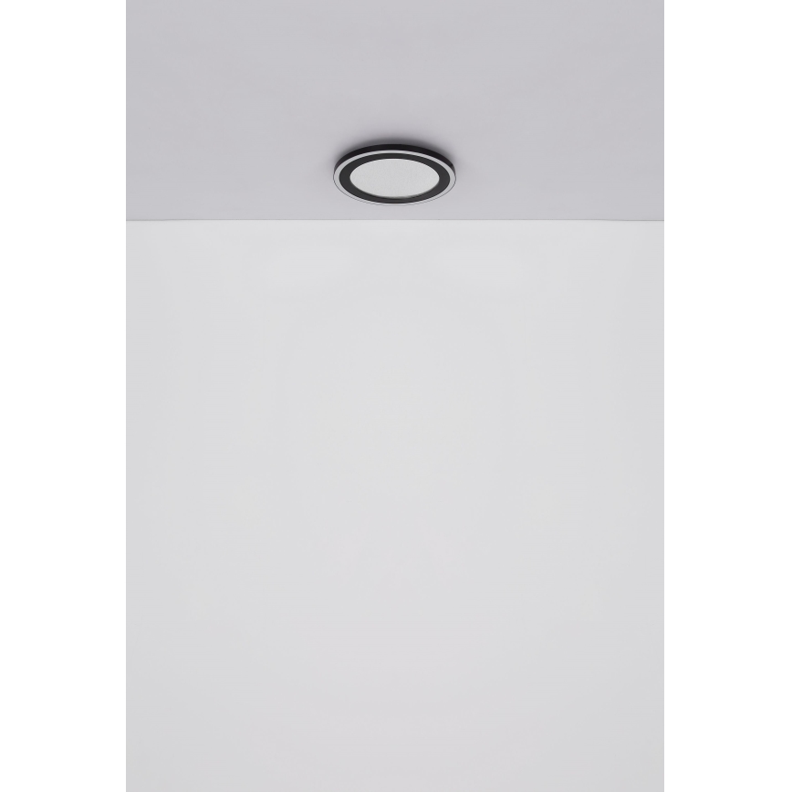 Globo - LED Stropna svetilka LED/24W/230V 4000K pr. 34 cm črna