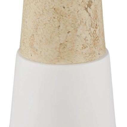 Globo - Namizna svetilka 1xE27ILLU/40W/230V kremna