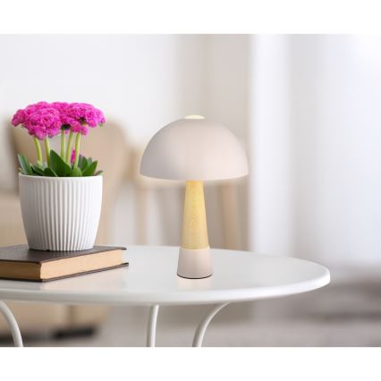 Globo - Namizna svetilka 1xE27ILLU/40W/230V bež