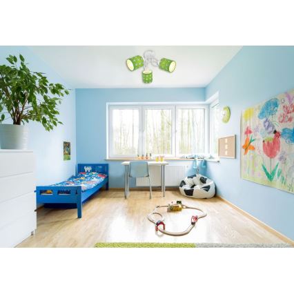 Globo 54009-3 - Otroški nadgradni lestenec LEMMI 3xE14/15W/230V