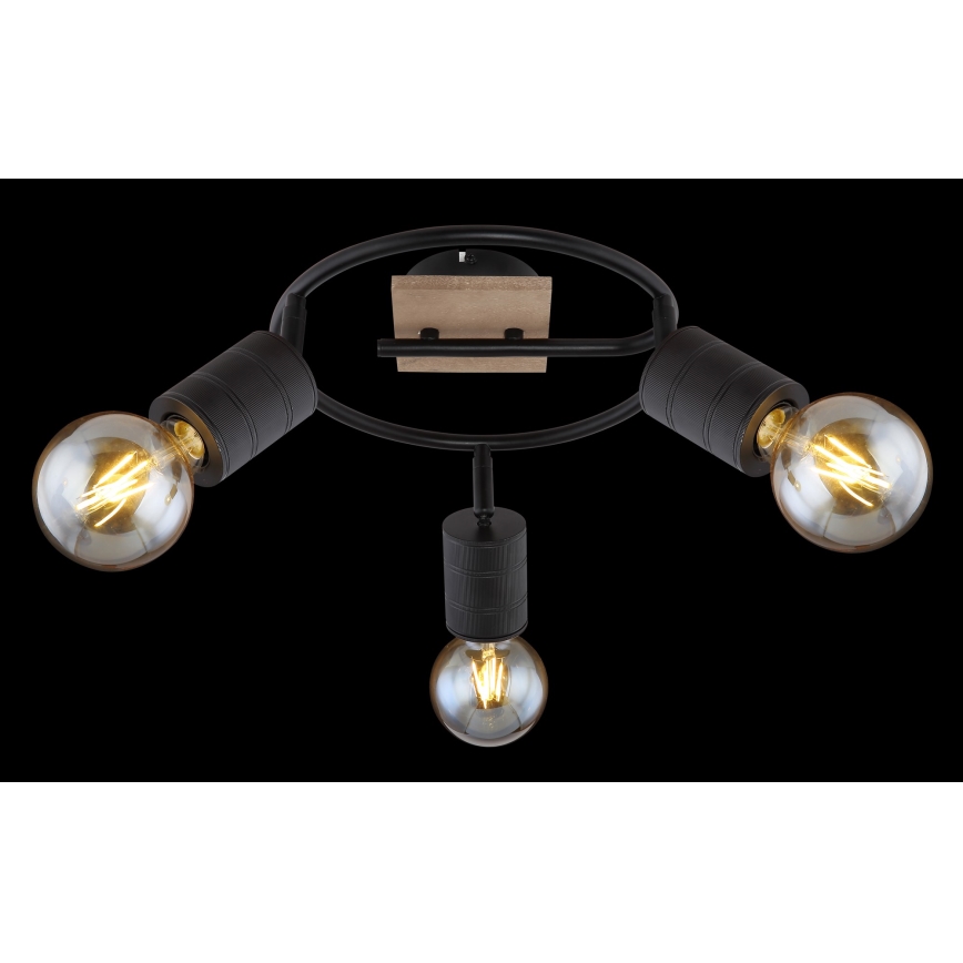 Globo - Reflektor 3xE27/60W/230V topol