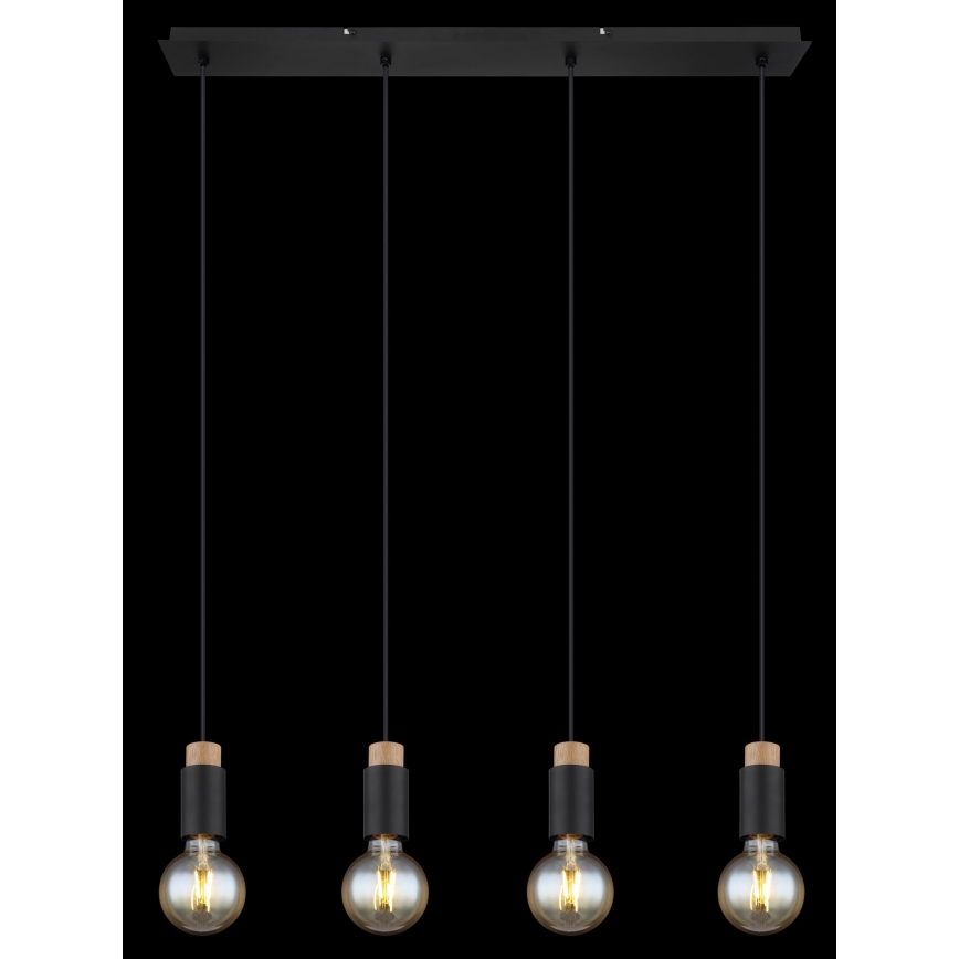 Globo - Lestenec na vrvici 4xE27/40W/230V