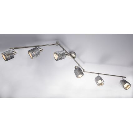 GLOBO 54122-6 - Reflektor ALYS 6xE14/8W/230V