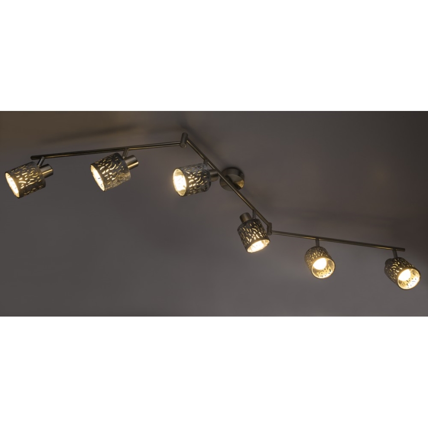 GLOBO 54122-6 - Reflektor ALYS 6xE14/8W/230V