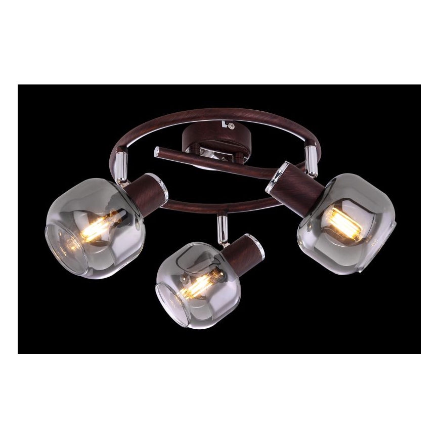 Globo 54303-3 - Reflektor PALLO 3xE14/40W/230V