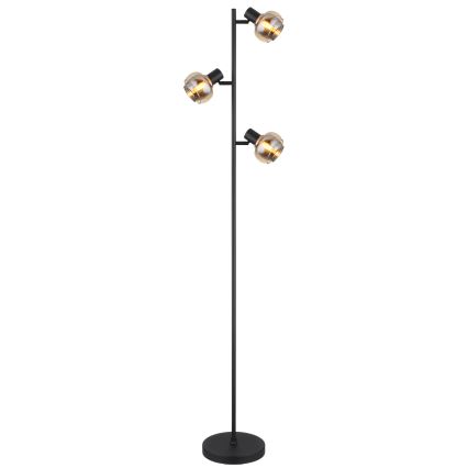 Globo - Talna svetilka 3xE14/40W/230V črna