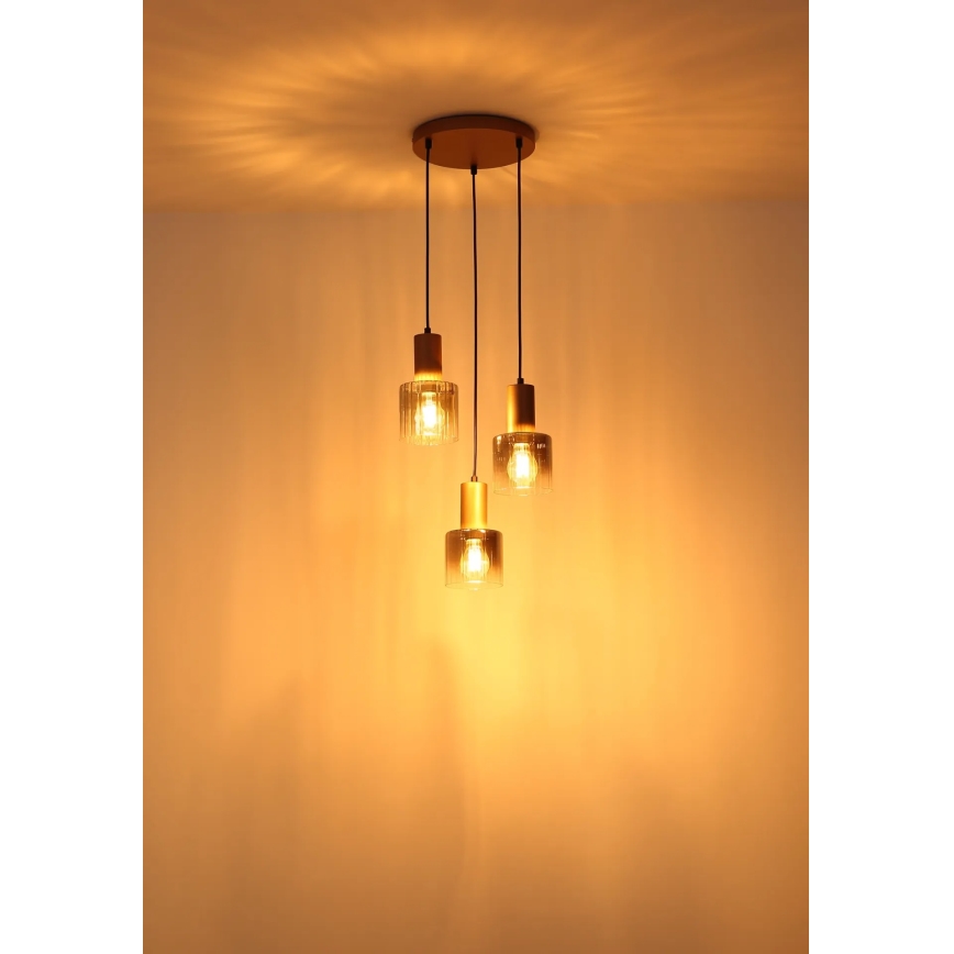 Globo - Lestenec na kablu 3xE27/40W/230V