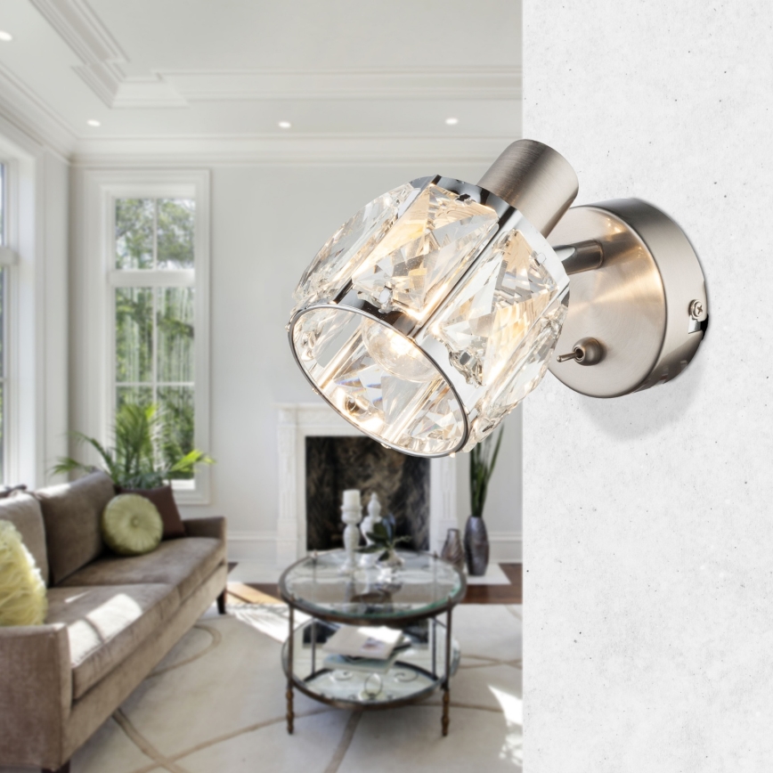 Globo - Stenski reflektor 1xE14/40W/230V