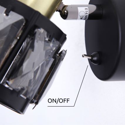 Globo - Stenski reflektor 1xE14/40W/230V