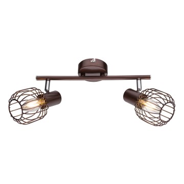 Globo 54801-2 - Reflektor AKIN 2xE14/40W/230V