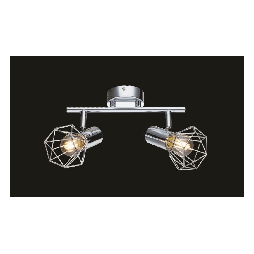 Globo 54802-2 - Reflektor XARA I 2xE14/40W/230V