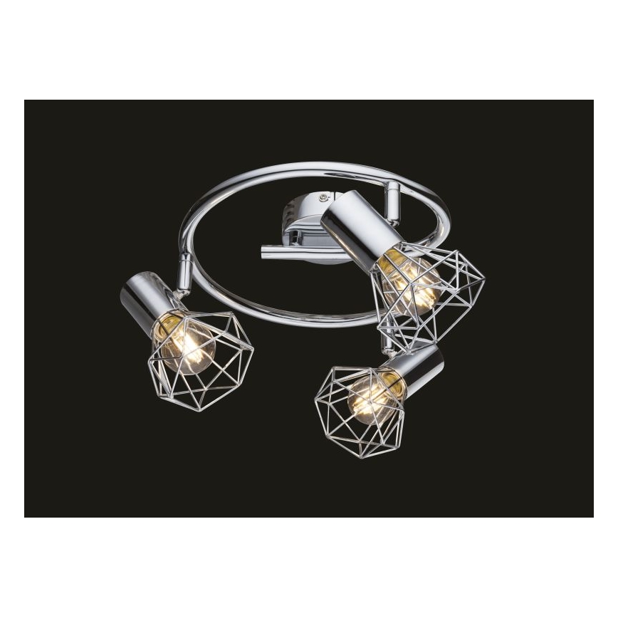 Globo 54802-3 - Reflektor XARA I 3xE14/40W/230V