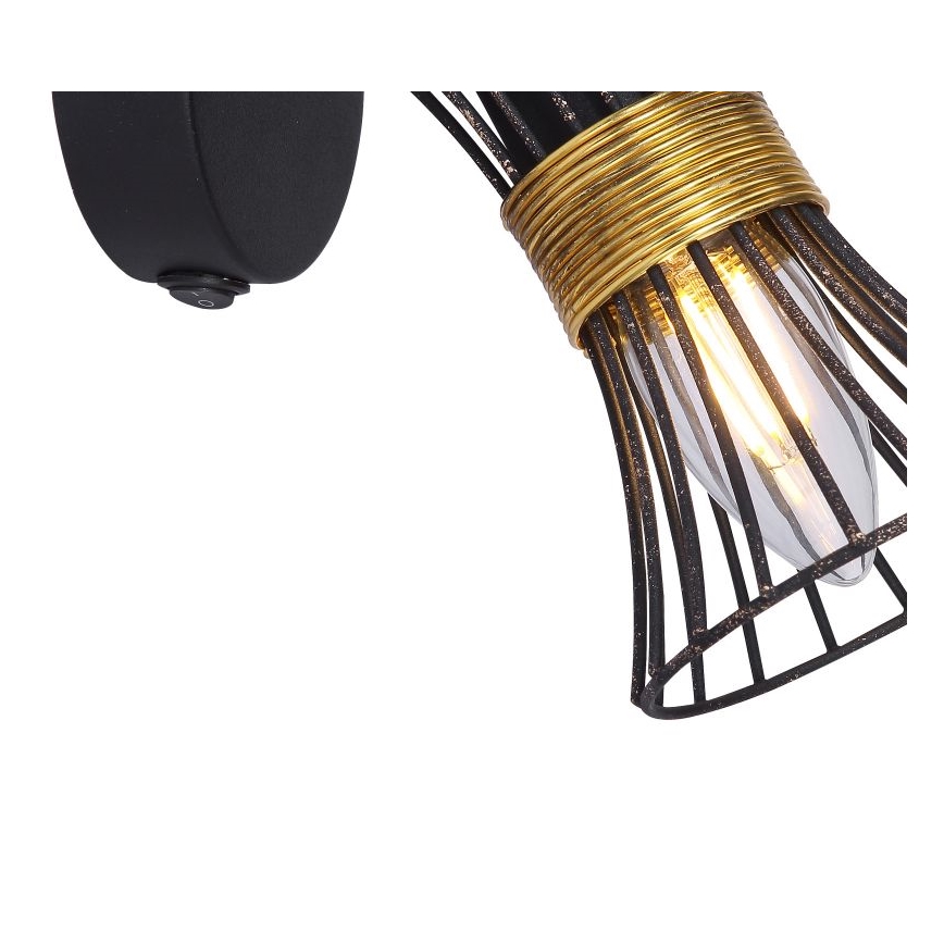 Globo 54814-1 - Stenski reflektor PURRA 1xE14/40W/230V
